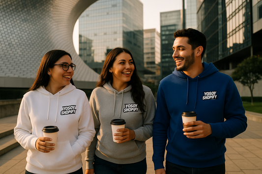 Grupo con hoodies YOSOY SHOPIFY B&N