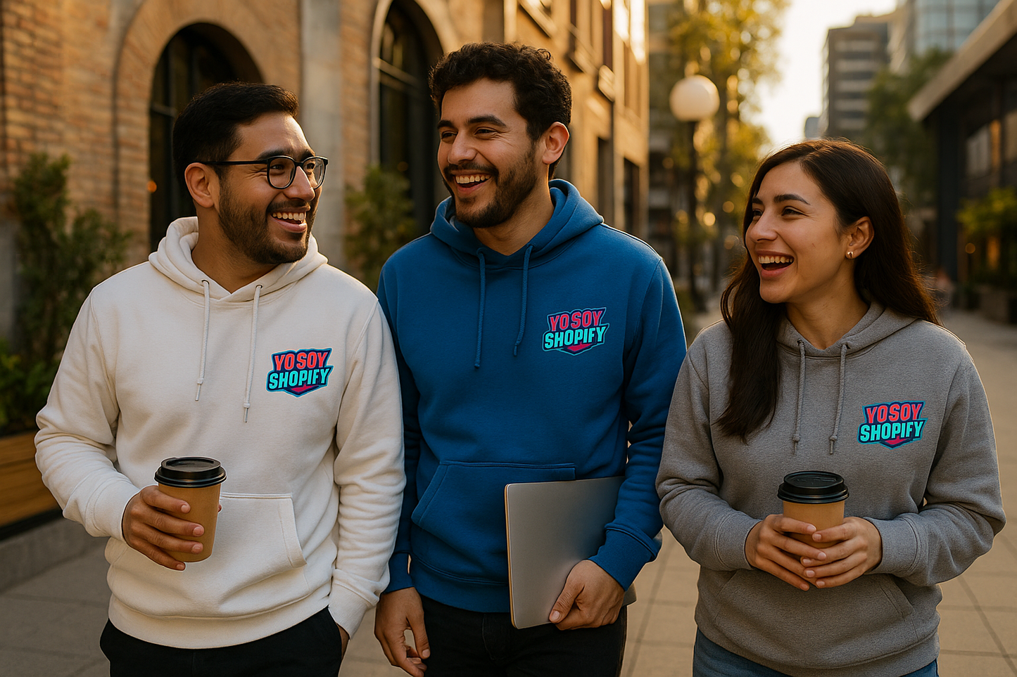 Grupo con hoodies YOSOY SHOPIFY