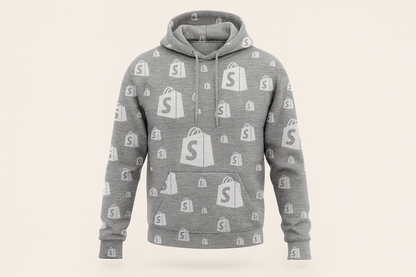 Hoodie All-Over Gris