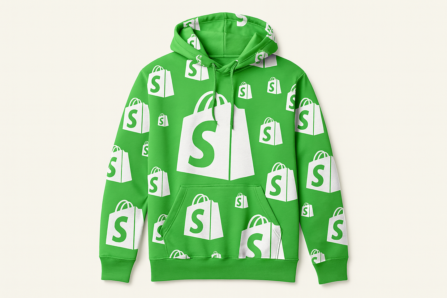Hoodie All-Over Verde
