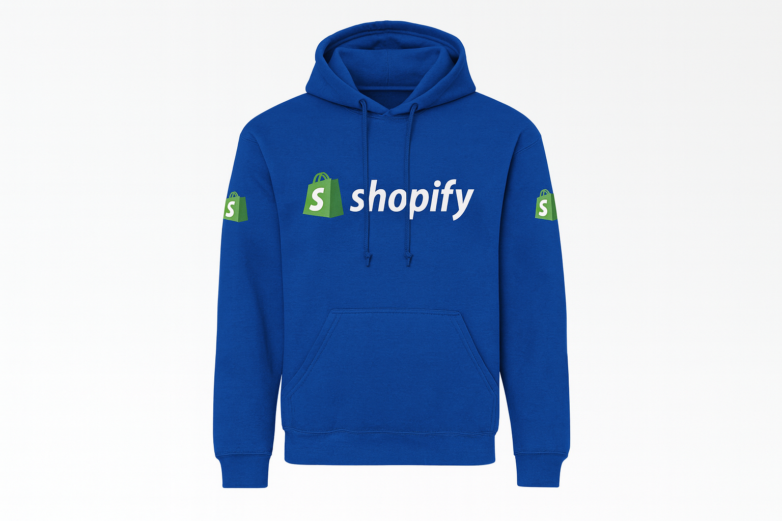 Hoodie Shopify Azul Rey