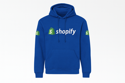 Hoodie Shopify Azul Rey