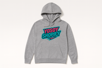 Hoodie YOSOY SHOPIFY gris oxford