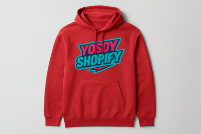 Hoodie YOSOY SHOPIFY rojo