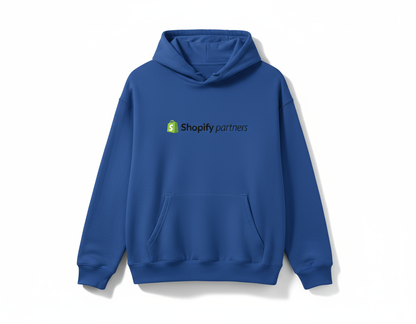 Sudadera Azul Rey Shopify Partners