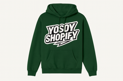 Hoodie YOSOYSHOPIFY Monocromático Verde
