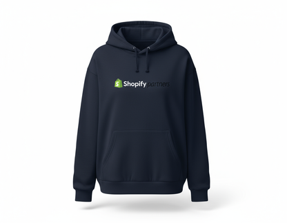 Sudadera Azul Marino Shopify Partners
