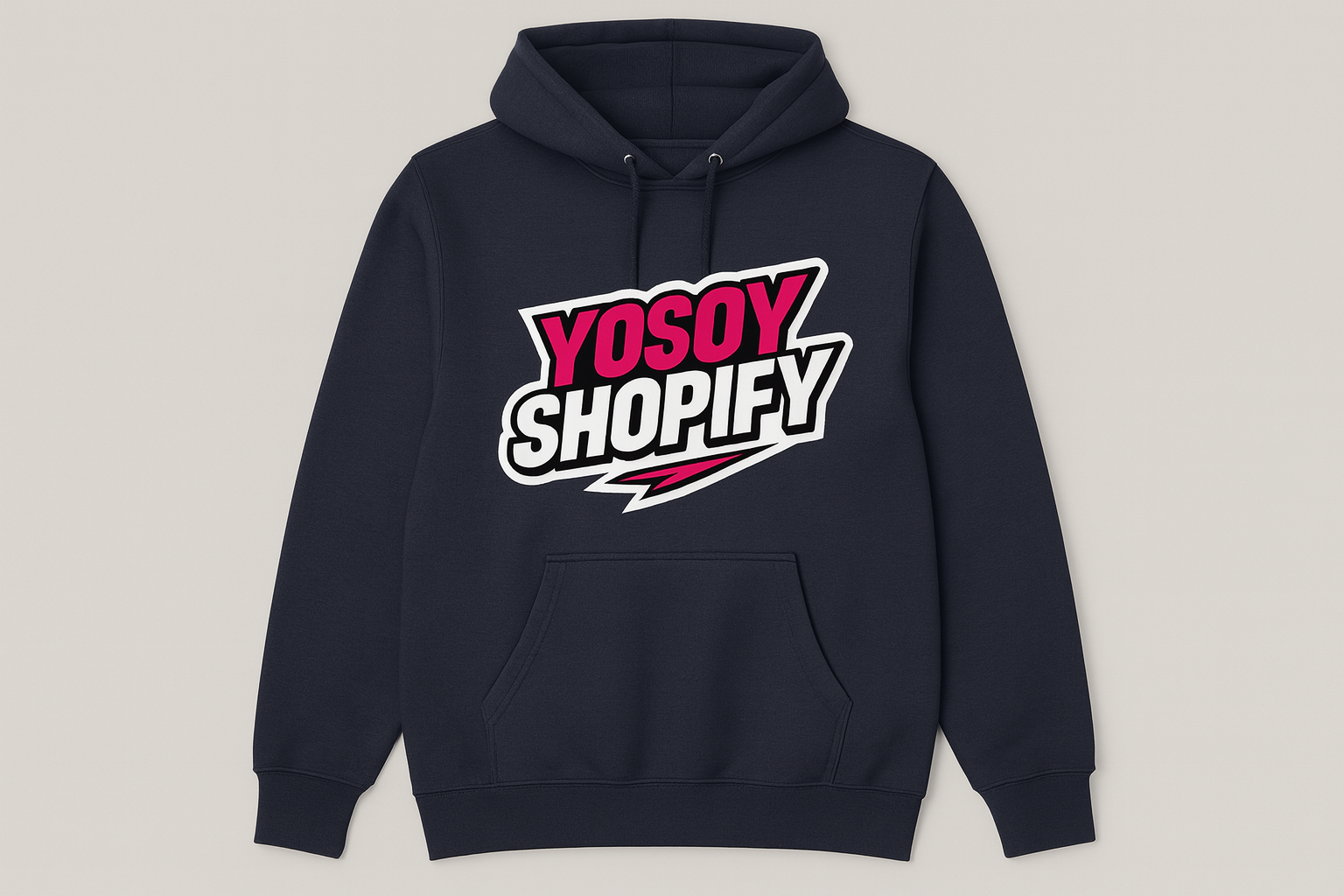 Hoodie YOSOYSHOPIFY 2024 Azul Marino