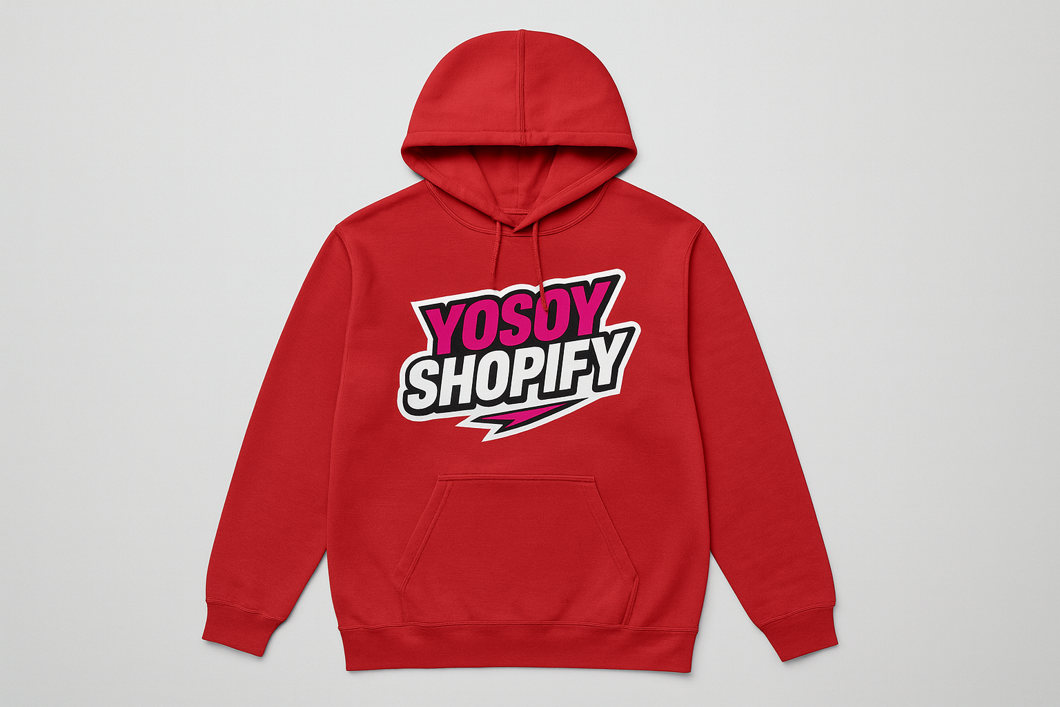 Hoodie YOSOYSHOPIFY 2024 Rojo