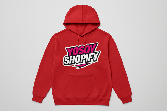 Hoodie YOSOYSHOPIFY 2024 Rojo