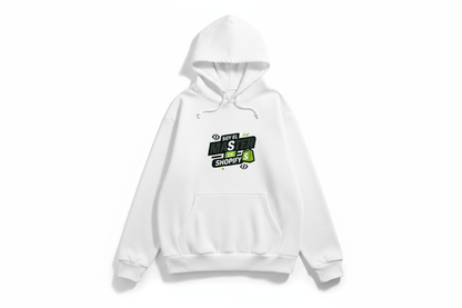Sudadera Blanca Soy el Master de Shopify