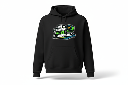 Sudadera Negra Mis carritos no se abandonan