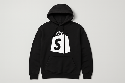 Hoodie YOSOYSHOPIFY Edición Especial Negro
